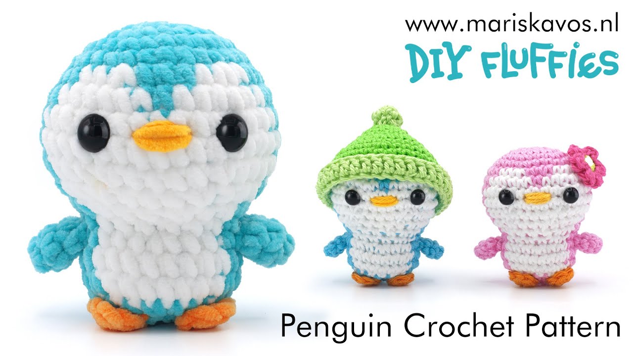 19 Cute Penguin Crochet Patterns - Amigurumi Tips - A More Crafty Life