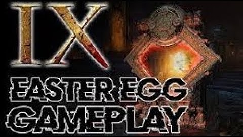 "IX"  INTRO EASTEREGG CUTSCENE (BLACK OPS 4)