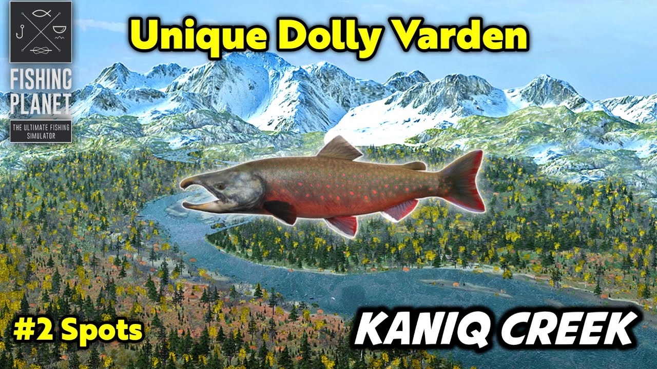 Unique Dolly Varden Kaniq Creek - Fishing Planet