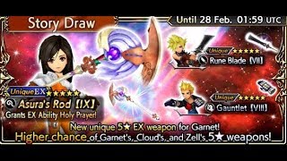 Garnet EX Pulls - Dissidia Final Fantasy: Opera Omnia