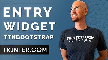 Entry Widgets With TTKBootstrap - Tkinter TTKBootstrap 6