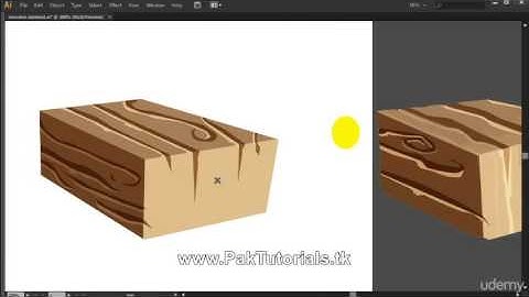 Adobe Illustrator Tutorials 22 Material Study   Wood art in English Tutorial PakTutorials
