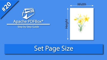 Pdfbox set page size, apache pdfbox page size, pdfbox custom page size