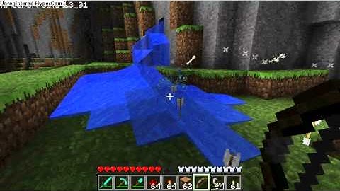 =MINECRAFT= Awesome Map I  Generated in My Server On Minecraft Beta 1.3_01