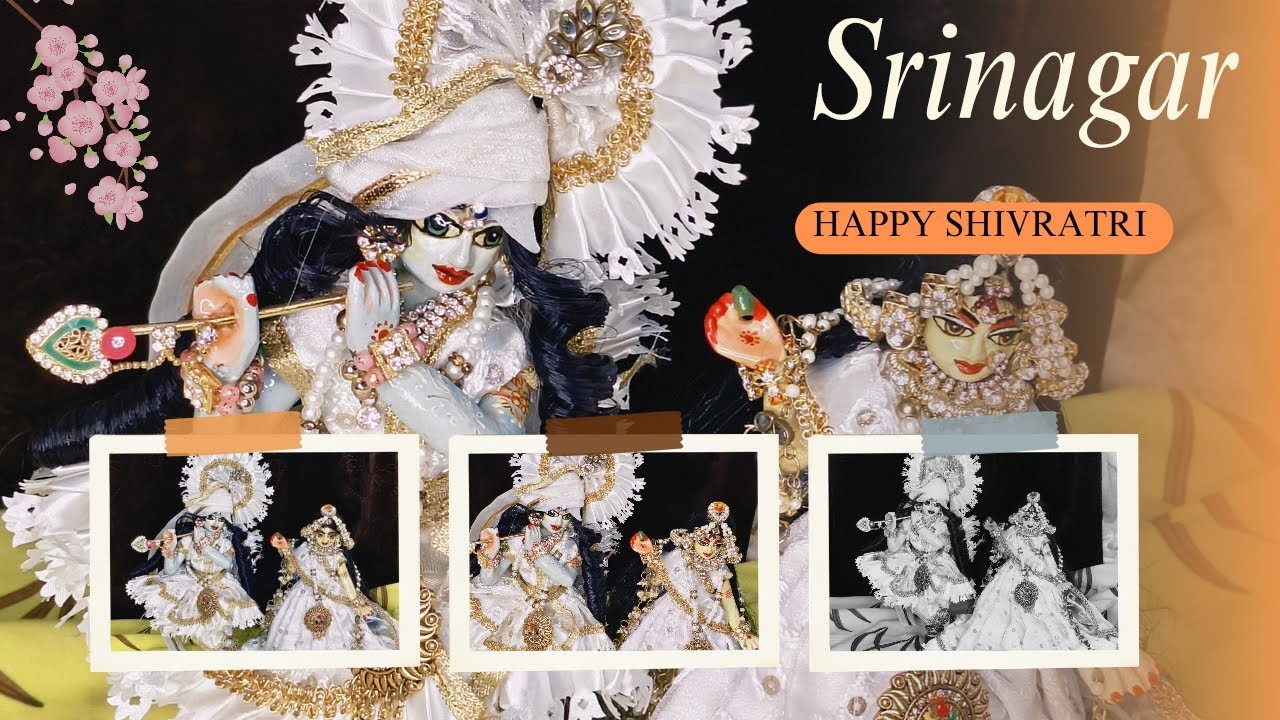 Radha Krishna Prem Bhav Shringar 🌸 | आज का राधा कृष्ण शृंगार दर्शन 🙏| राधा रानी का मनमोहक श्रृंगार 💖