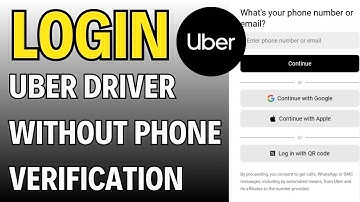 How to Login Uber Driver without Phone Verification 2024?