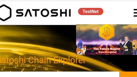 how to create a satoshi testnet account