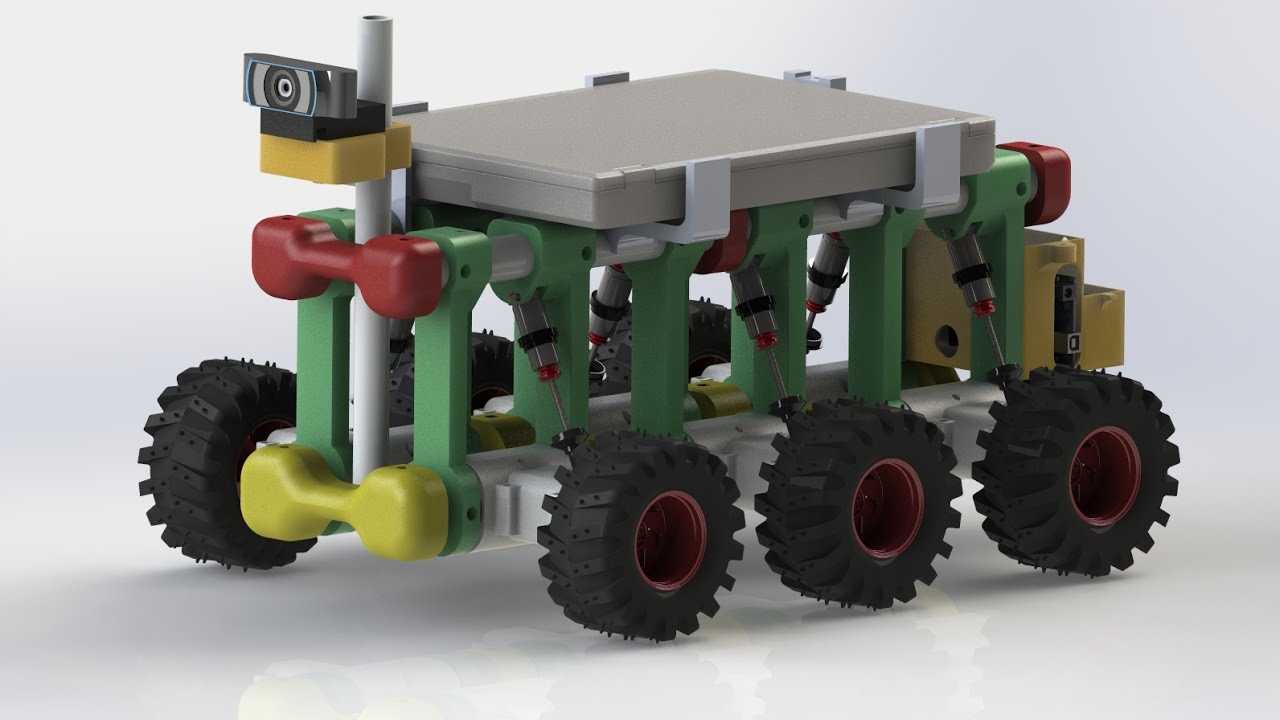 Avalanche: 6WD Autonomous Off Road Robot Overview - YouTube