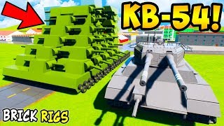 СОВЕТСКИЙ МОНСТР 2.0 ► КВ-54 В BRICK RIGS! ЛЕГО ШТУРМ БЕРЛИНА НА ЛЕГО КВ-54! ЛЕГО ВОЙНА В БРИК РИГС!