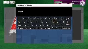 NBA2K21 MyTeam Guaranteed dark matter! 2 new locker codes!