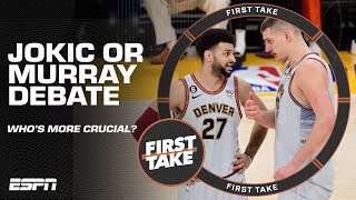 Nikola Jokic or Jamal Murray: Who is more crucial for the Nuggets in the NBA Finals 🤔 | First Take