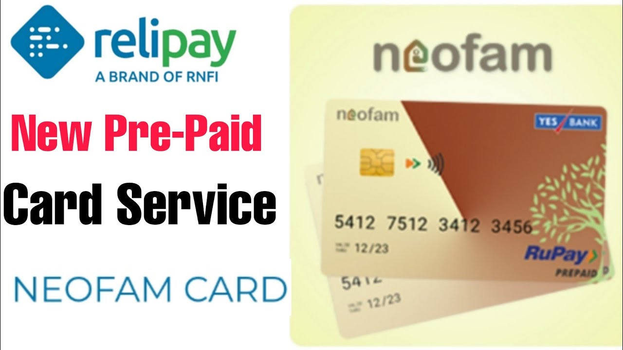 Rnfi Relipay New NeoFam Prepaid Card Full Details By Busin rnfi-relipay-new-neofam-prepaid-card-full-details-by-busin