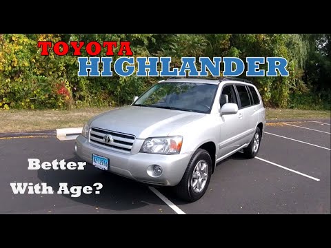 2005 Toyota Highlander Review - Better With Age?