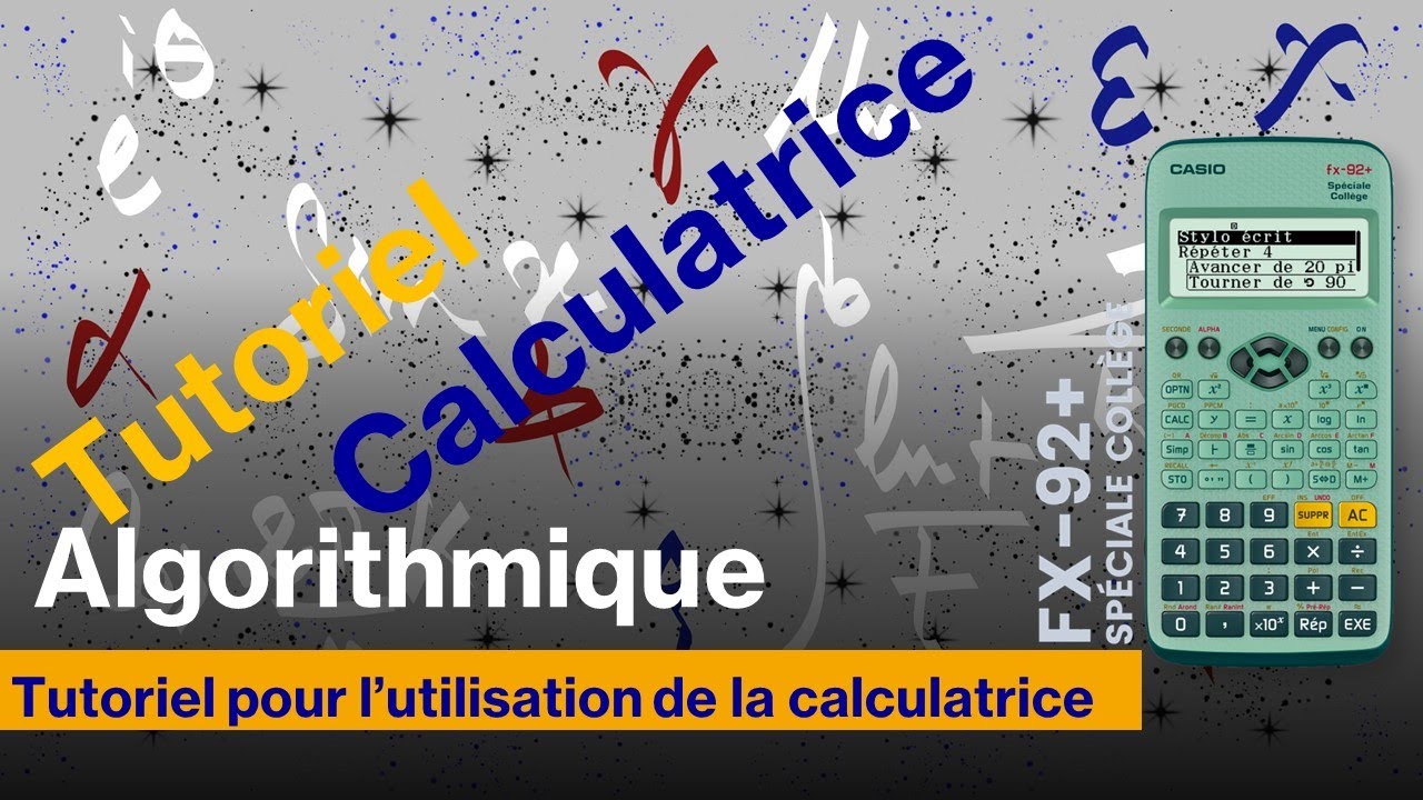 Tutoriel : créer un programme de calcul avec la CASIO fx-92+ Spéciale