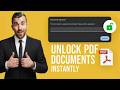 STOP Paying for PDF Unlockers! DO THIS INSTEAD