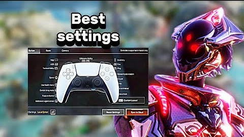 Controller settings of the #1 Horizon + PS5 Controller settings