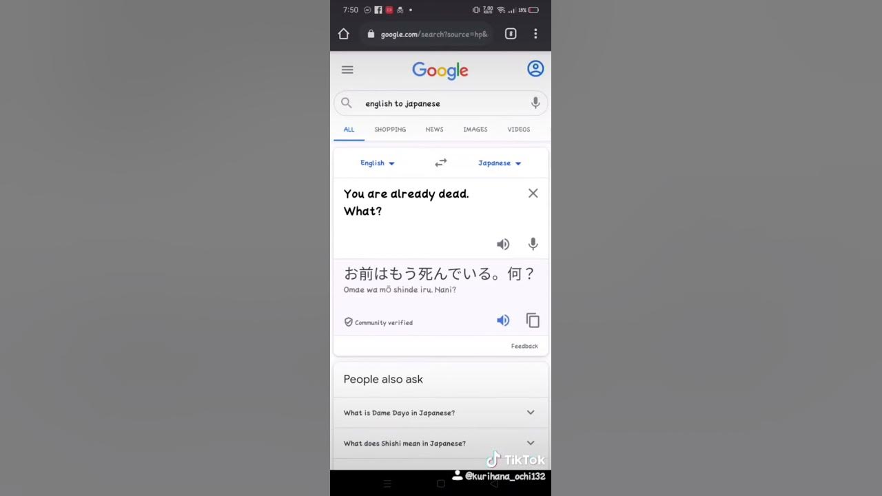 OMAE WA MOU SHINDEIRU NANI Google Translate 栗花落レム (Rem Tsuyuri) YouTube