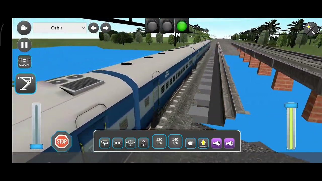Kayakulam to madurai junction | South rail | Indian train simulator | 
