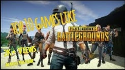 Top 10 Games for Android/iOS Like PUBG under 500 MB with download links || Latest Updates 2018