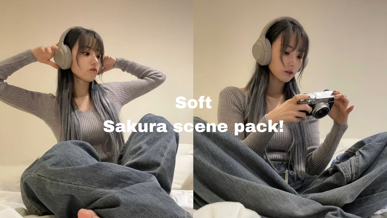 soft Miyawaki Sakura clips for edits + mega link! (#1)✧˚ ༘ ⋆｡˚