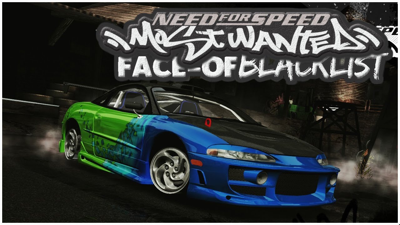 🔴1998 Eagle Talon TSi AWD FACE-OFF ALL BLACKLIST  - NFS Most Wanted PC HD 1080p 