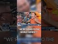 'We're going to the World Series!'