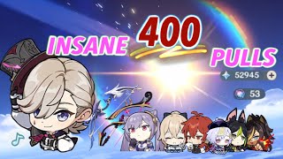 Genshin impact: 400 PULLS FOR LYNEY+WEAPON!! INSANE PULLS✨