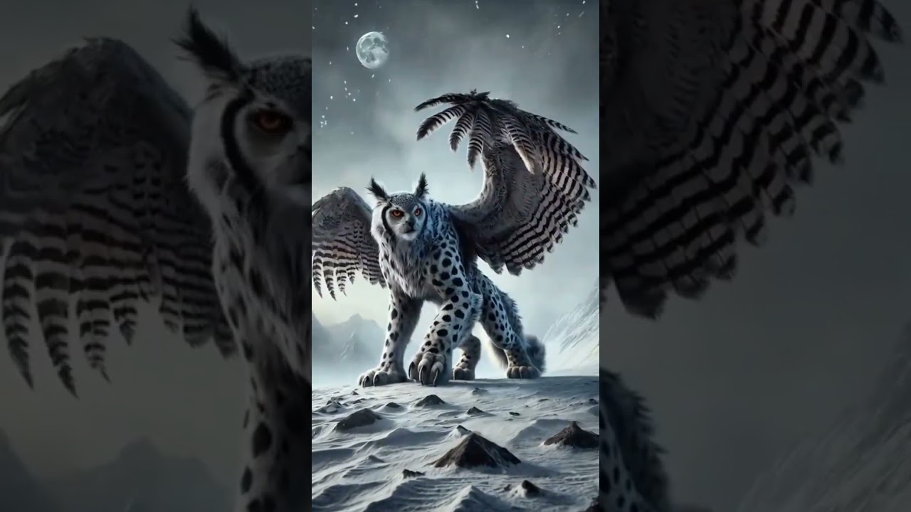 What is the fusion of owl and snow Panther 😧 
