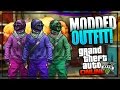 GTA 5 Online - How to Create MODDED OUTFITS using Clothing Glitches *After Patch 1.36* #18