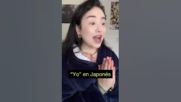 ¿Cómo dicen las chicas yo en japonés?