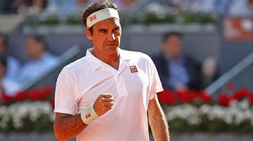 How Did Federer Save Match Points Against Monfils? | Madrid 2019