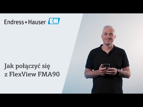 Jak połączyć się z FMA90 | #EndressHauser