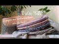 Vido tuto je prpare mes tambours  broder libertyfabrics broderie