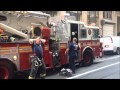 FDNY Tower Ladder 21 Gets A Call While On BISP, Chauffeur Picks Up Firefighters & Then Responds