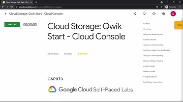GSP073 | Cloud Storage: Qwik Start - Cloud Console | Qwiklab |Google Cloud | 30 days of google cloud
