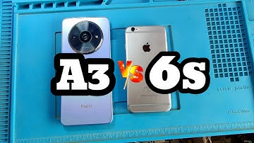redmi A3 VS iPhone 6s SPEED TEST