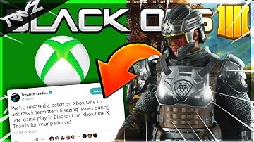 BLACK OPS 4 IS FINALLY GETTING FIXED! NEW FREEZING PATCH RELEASED & MORE COMING? (Black Ops 4)