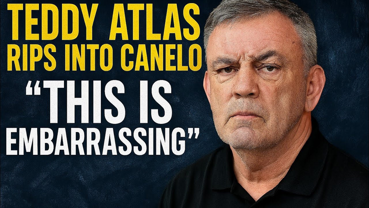 Teddy Atlas just lit up Canelo 🔥🥊… and called him out HARD! 🗣️ 'This is EMBARRASSING!' 🚨