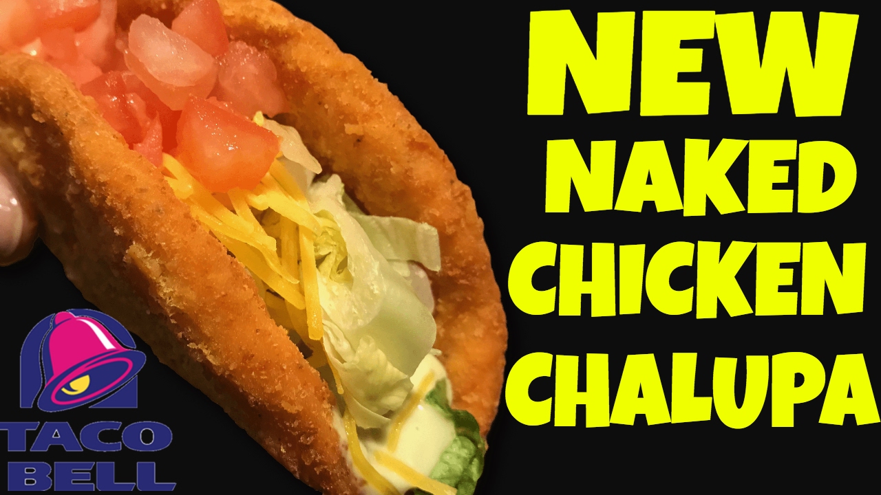 Taco Bell Naked Chicken Chalupa Food Review - YouTube.