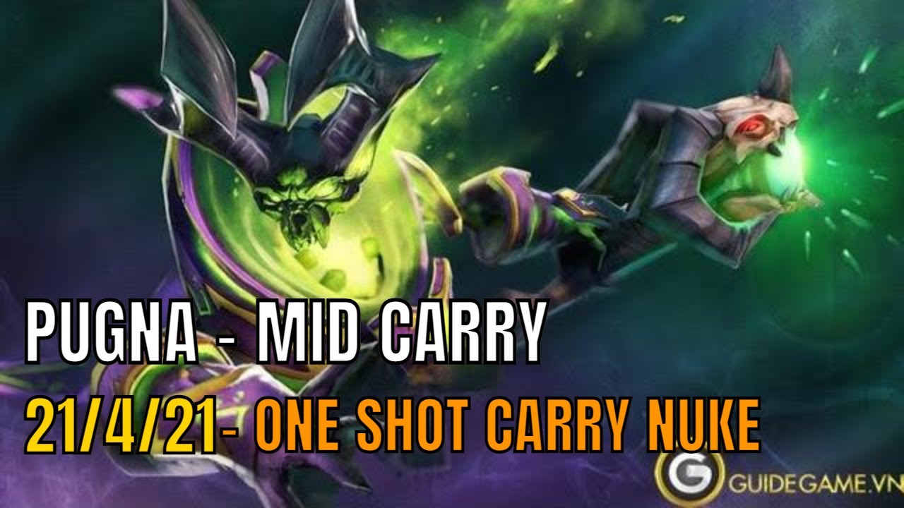 Pugna Dota 2[Mid-Lane] - One Shot Build - Dota2 7.29c - Legend Tier ...