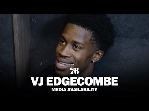 Philadelphia 76ers Postgame Media Availability 🎙️ | VJ Edgecombe | 10.22.25