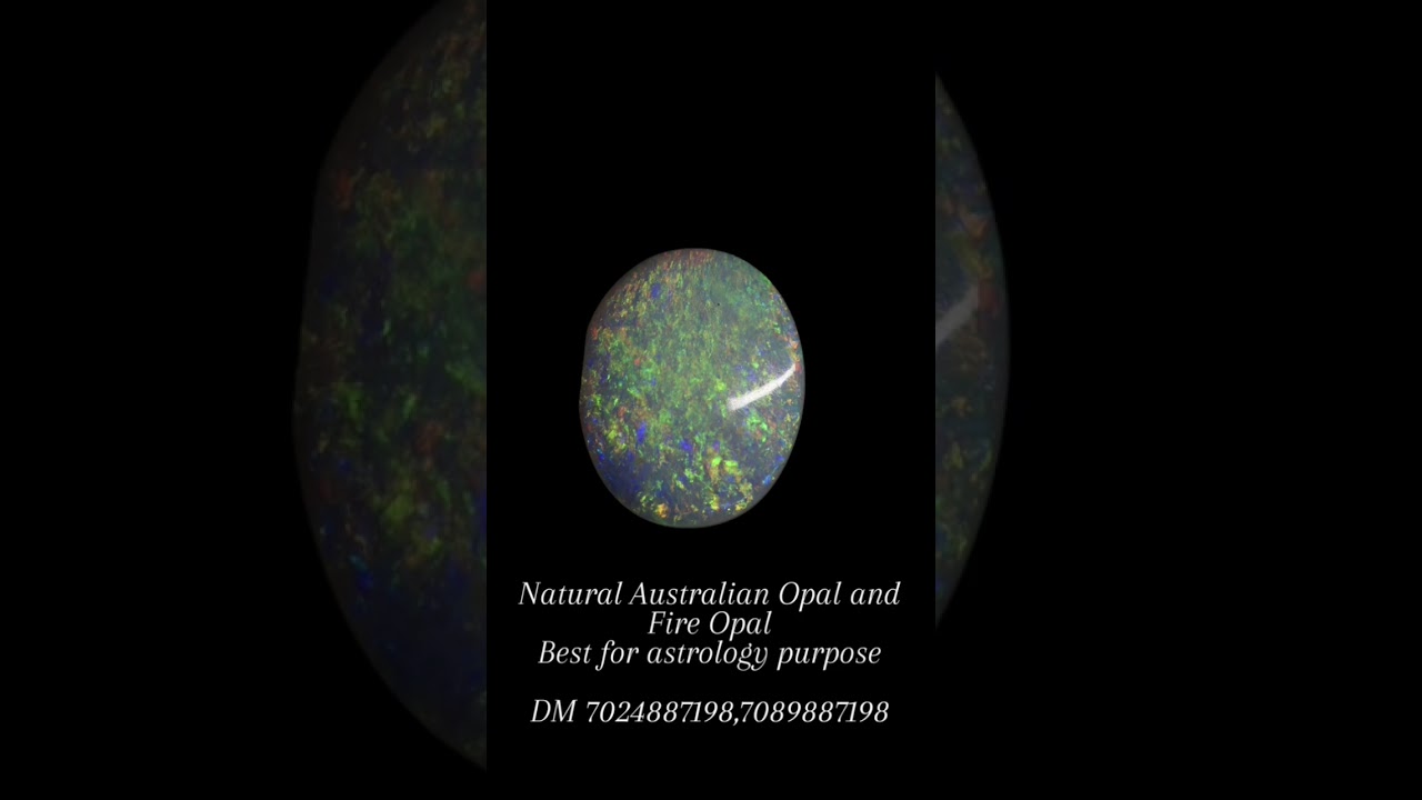 natural Australian Opal and Fire Opal 😍