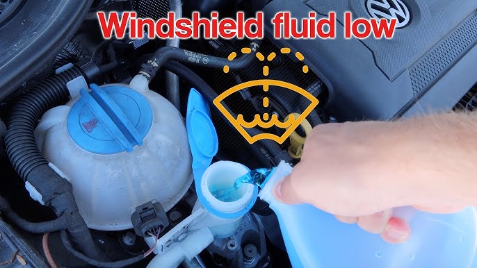 Topping Up Windshield Washer Fluid