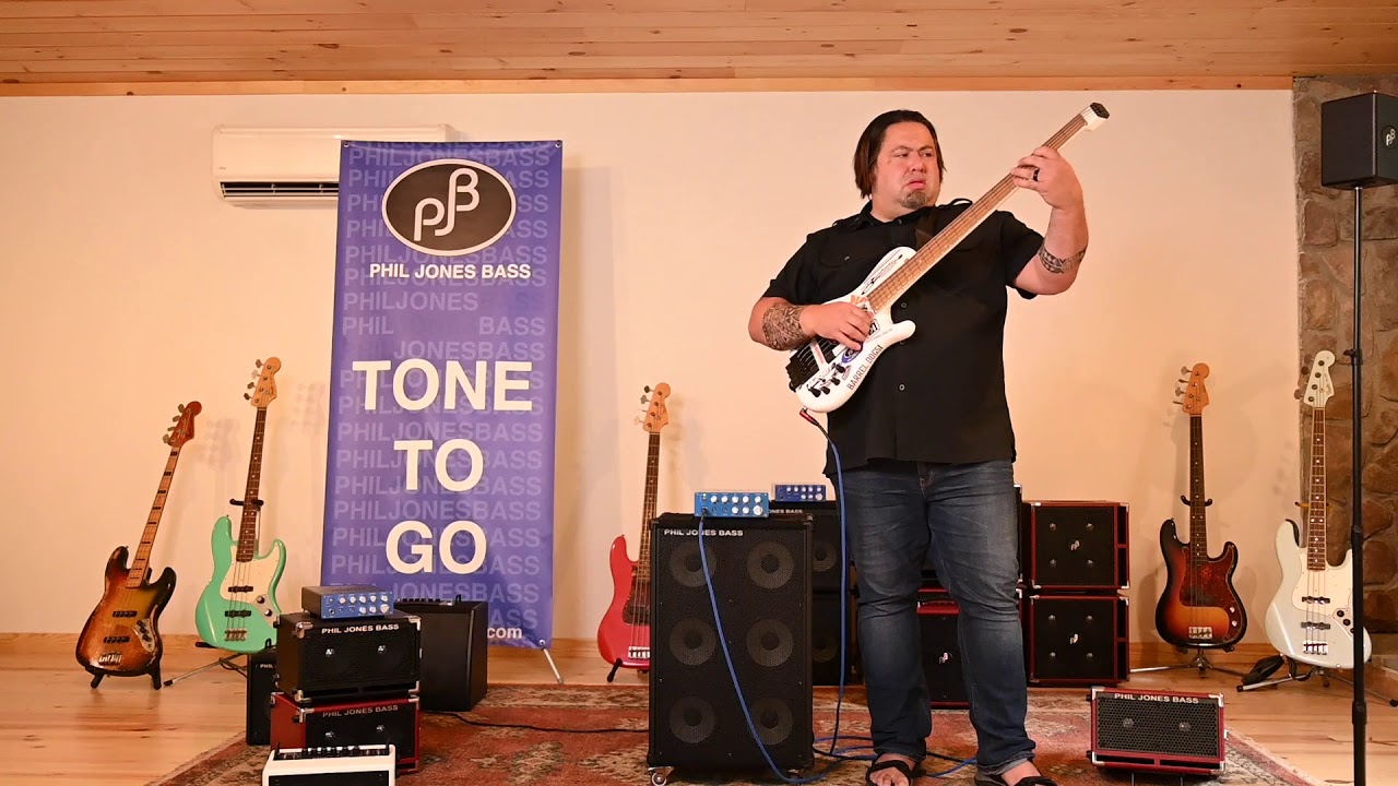 Phil Jones Bass: BP-800 and CAB67 - YouTube