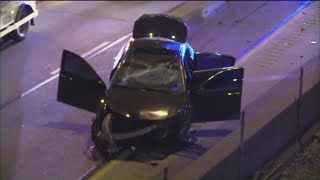 Off-duty Chicago officer in critical condition after crash on Eisenhower Expressway