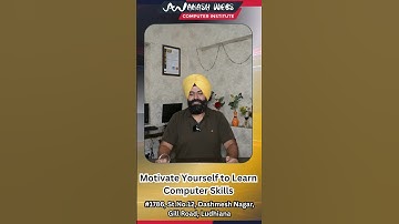 Motivate Yourself to Learn Computer Skills#LearnComputer#AkashwebsInstitute #DigitalIndia #akashwebs