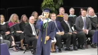 Student ( JonPaul “ JP “ Wallace )  Sings ' 7 Years Old '  At His Graduation