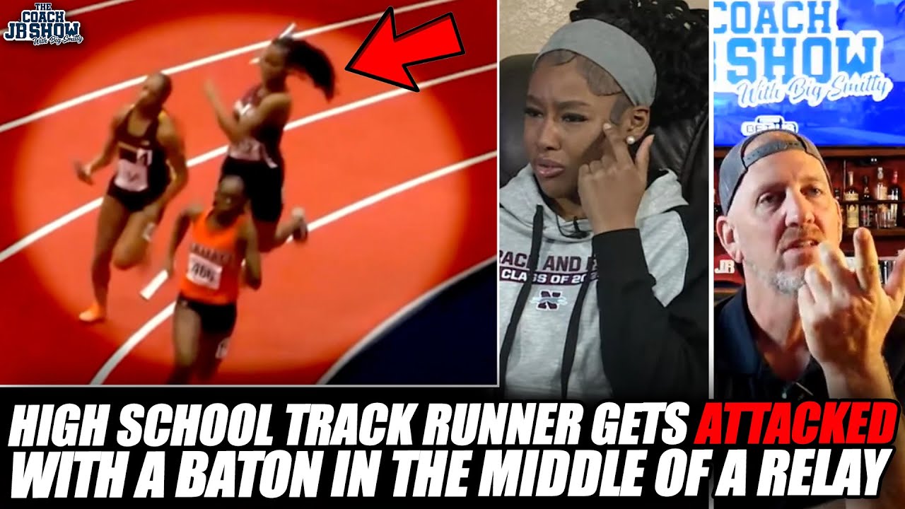 High School Track Runner Attacked With BATON In Middle Of Relay