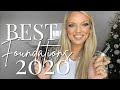 BEST FOUNDATIONS OF 2020 // 30+ DRY SKIN FAVORITES