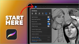 6 Procreate settings for beginners to improve your workflow